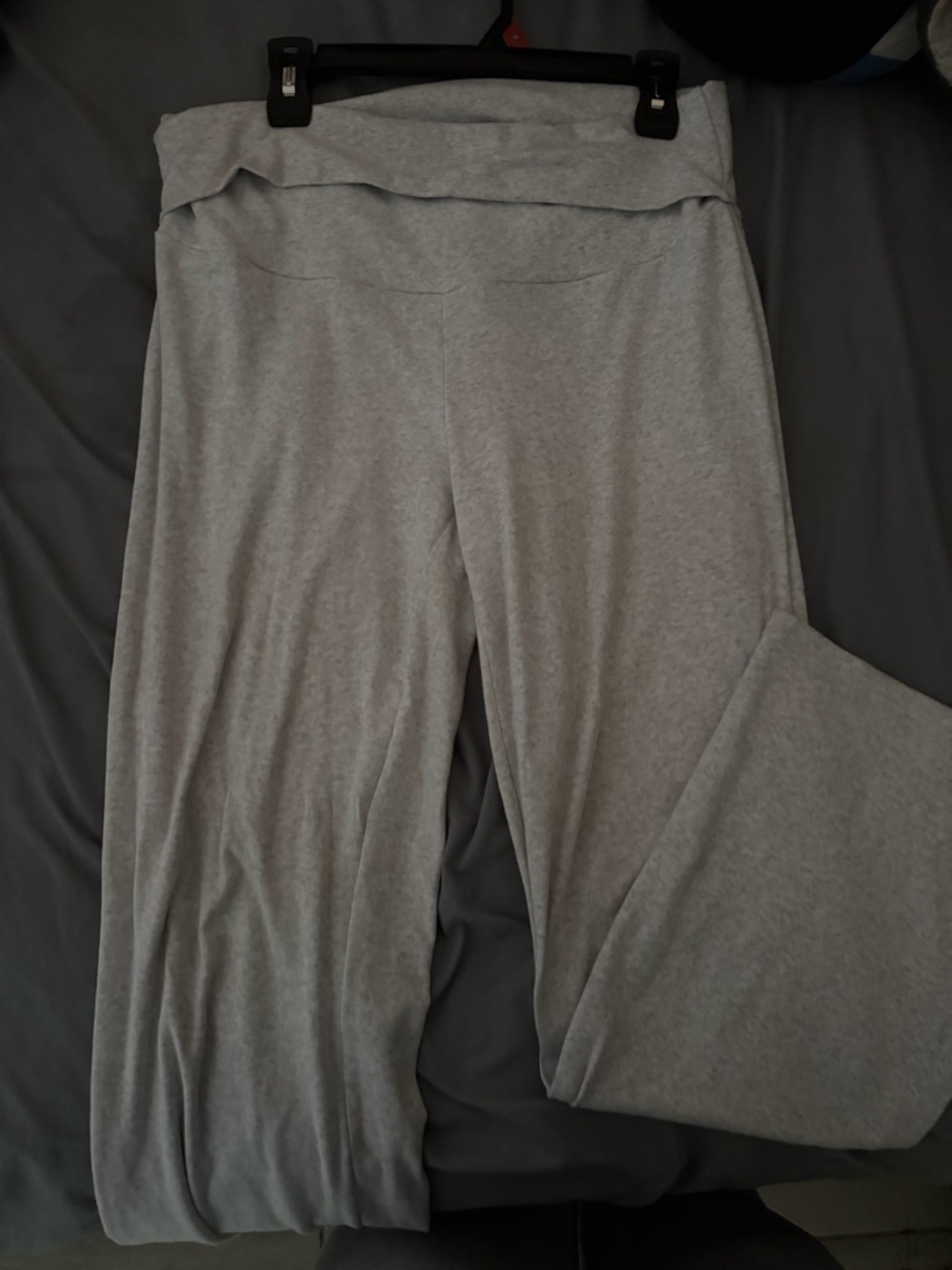 Light Gray Wide Leg Lounge Pants
